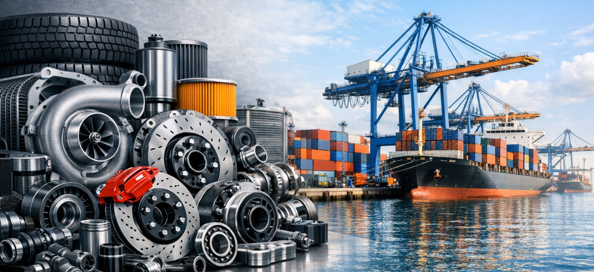 A2Z Exports automotive parts and export operations
